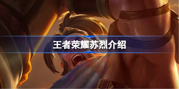 王者荣耀苏烈怎么样 王者荣耀苏烈介绍