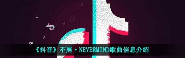 《抖音》不屑·NEVERMIND歌曲信息介绍