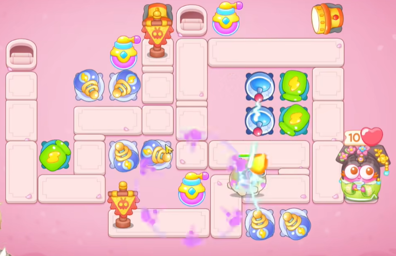 《保卫萝卜4》秋妃传第71关满星攻略