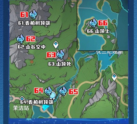 《原神》4.2水神瞳位置全收集攻略