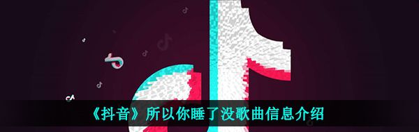 《抖音》所以你睡了没歌曲信息介绍