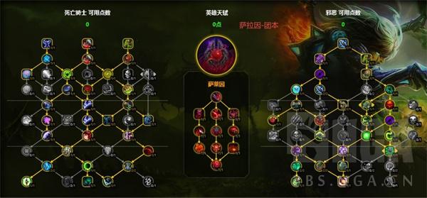 魔兽世界11.1邪dk天赋加点推荐